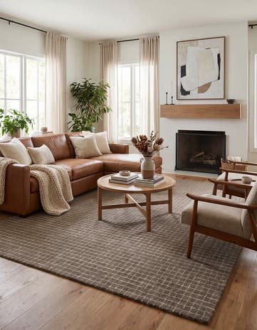 9' x 12' Heritage Line Wool Rug