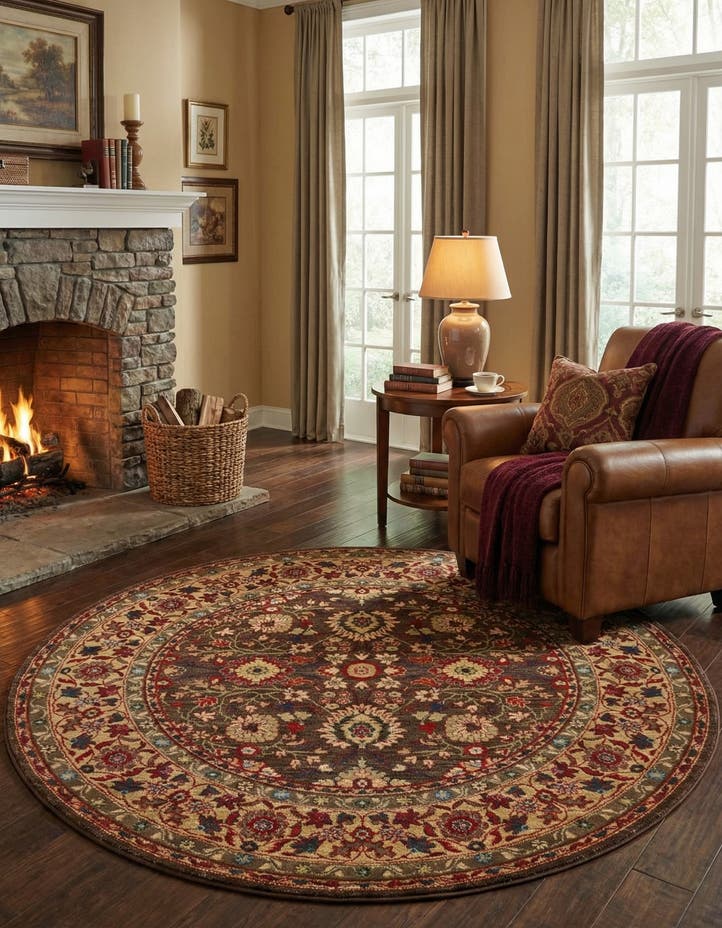 6' x 6' Chelsea Round Rug