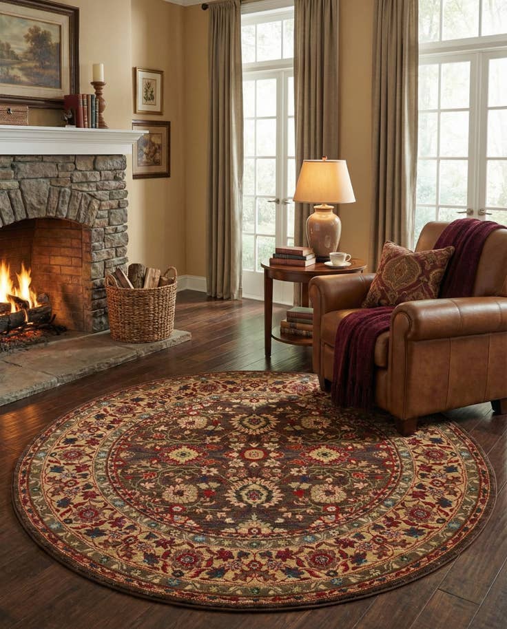 Detail image of 6' x 6' Chelsea Round Rug
