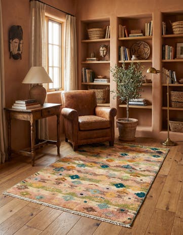 3' 4 x 5' Hand Woven Balouch Wool Rug