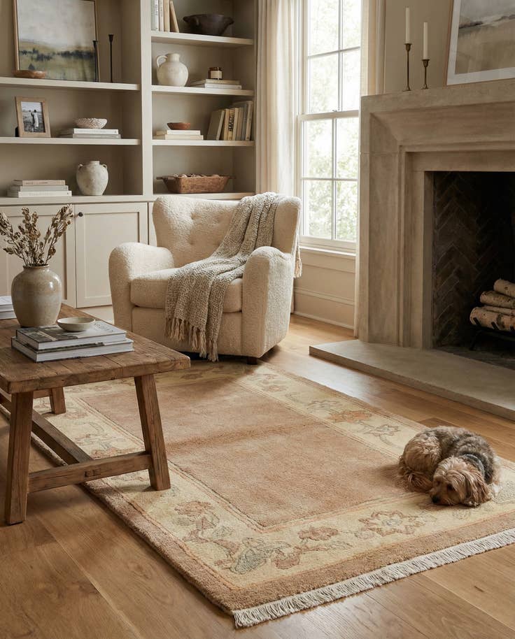 Detail image of 3' 1 x 5' 2 Hand Knotted Tibet Wool Rug