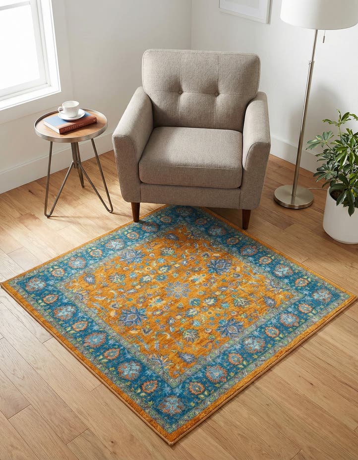 3' 3 x 3' 3 Medina Square Rug