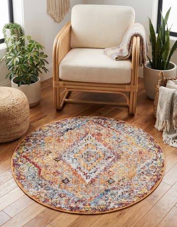 3' 3 x 3' 3 Brooklyn Round Rug