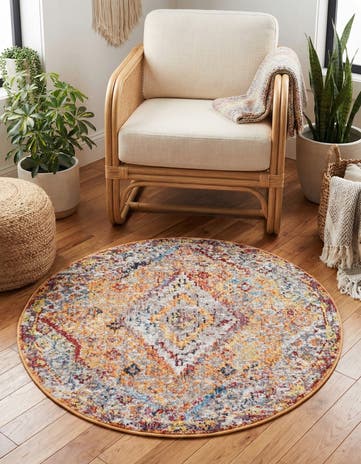 3' 3 x 3' 3 Brooklyn Round Rug
