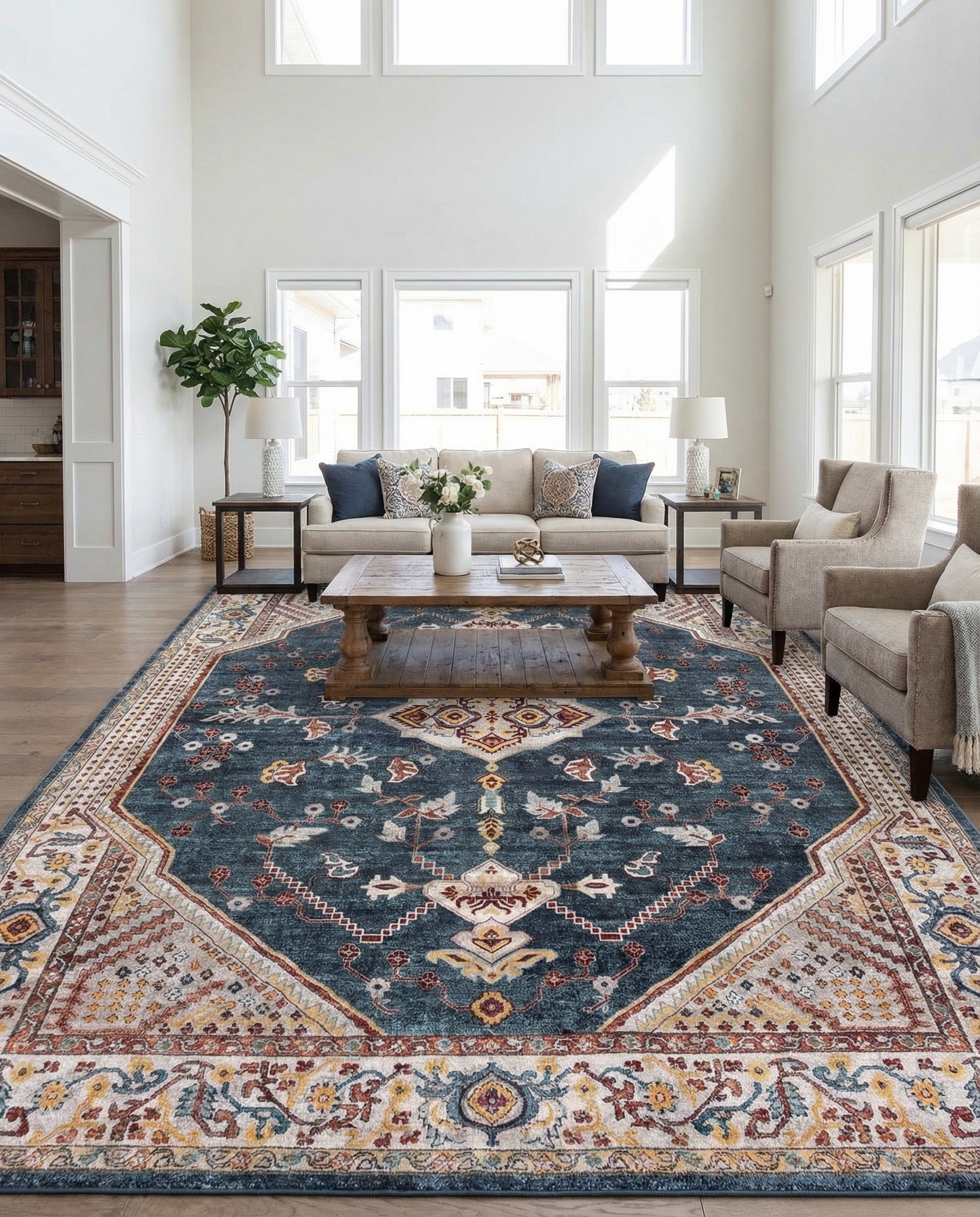 10' x 14' Kamala Washable Rug