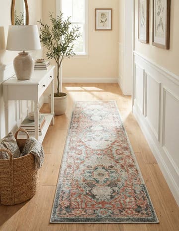 2' x 8' Madeline Vintage Runner Rug