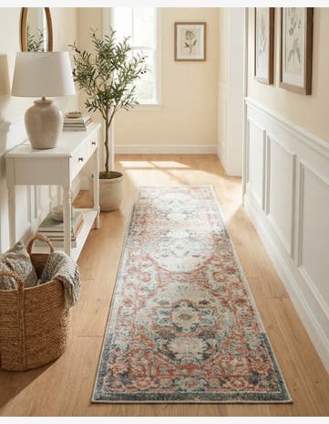 2' x 8' Madeline Vintage Runner Rug