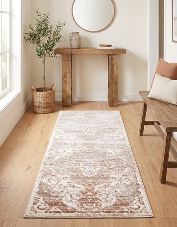 Cream Highbury Runner Rug