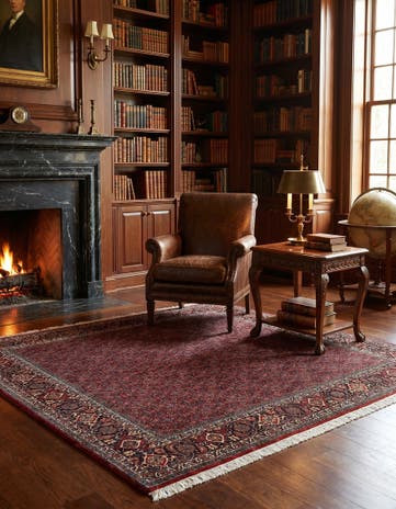 6' 8 x 6' 8 Bidjar Wool Square Rug