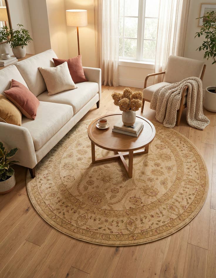 Detail image of 8' x 8' Kensington Round Rug