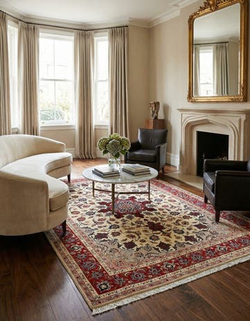 5' 1 x 6' 10 Tabriz Rug