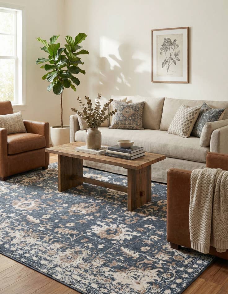 Detail image of  7' 10 x 7' 10 Oregon Square Rug