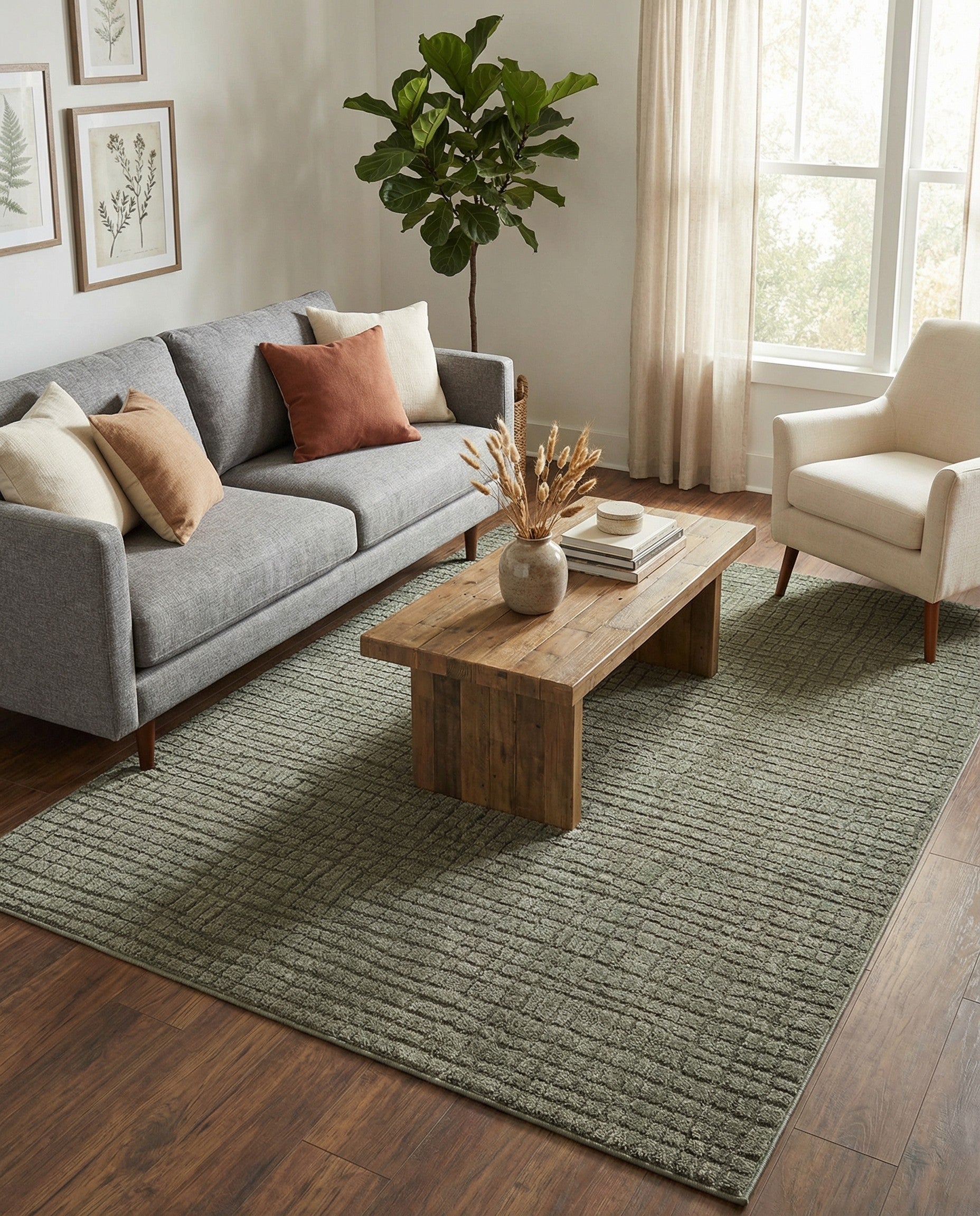  5' x 8' Textura Designer Rug