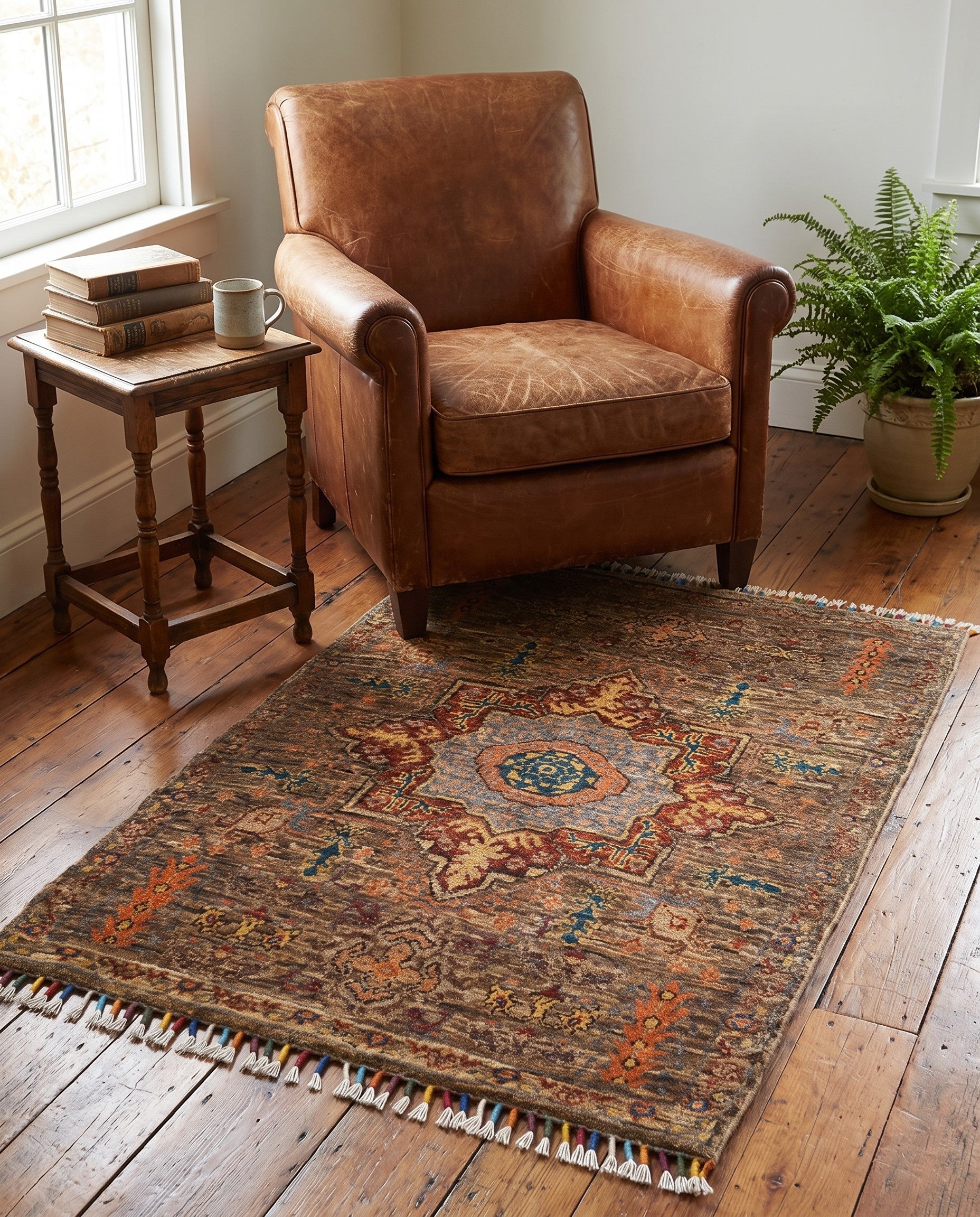 2' 1 x 2' 10 Hand Knotted Ariana Ziegler Rug