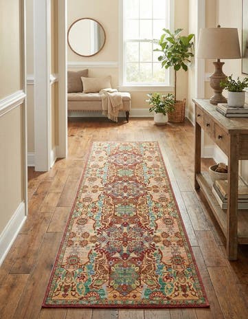 Peach Alexis Runner Rug