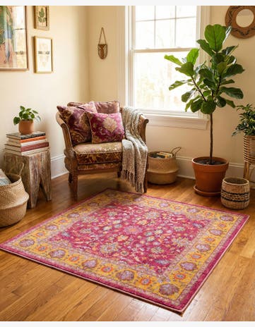 3' 3 x 3' 3 Medina Square Rug