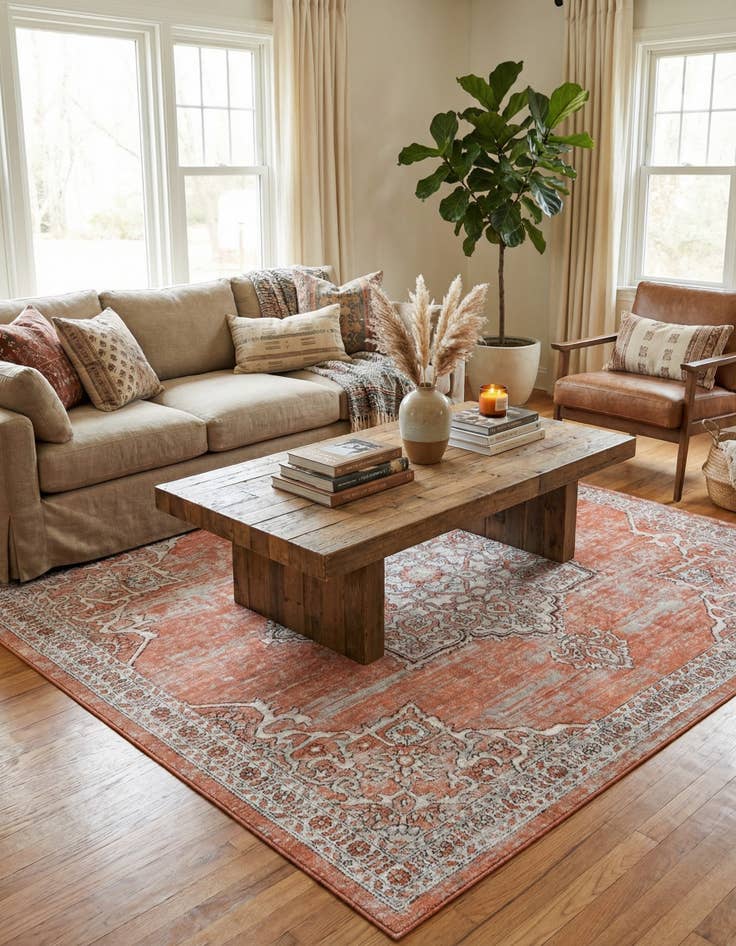 Detail image of  10' x 10' Nyla Square Rug