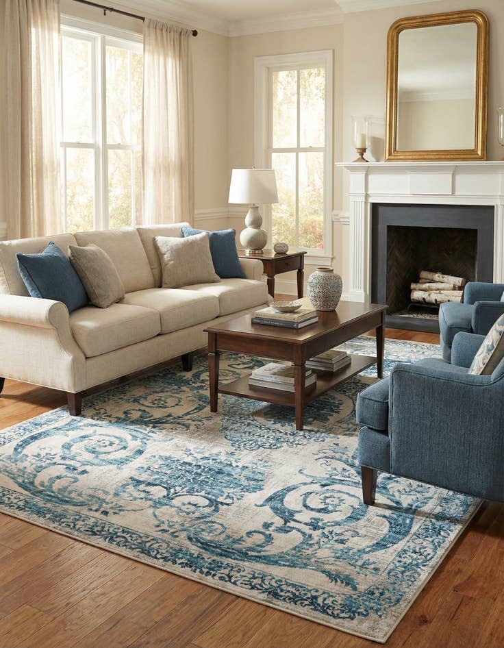 Detail image of 7' x 10' Finsbury Rug