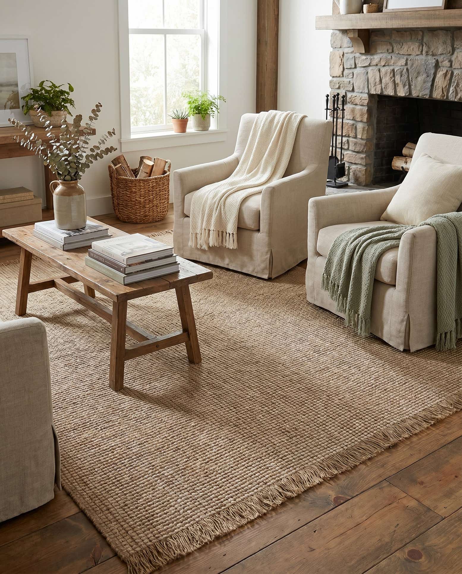 7' 10 x 7' 10 Cottage Farm Square Rug