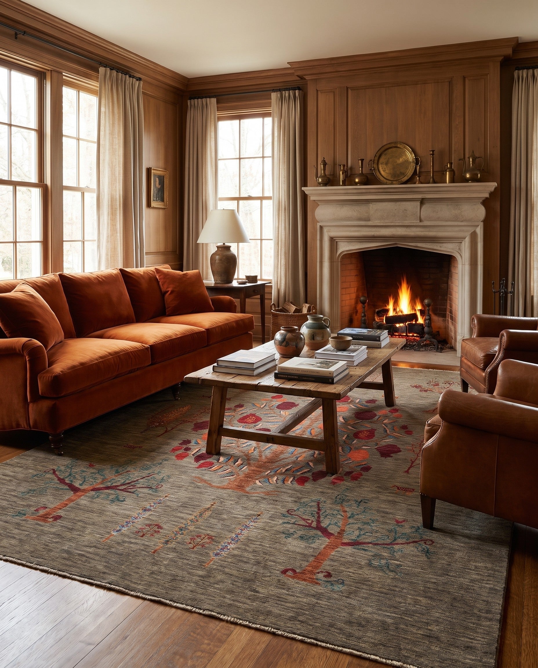 8' 2 x 11' 5 Hand Knotted Ariana Rug