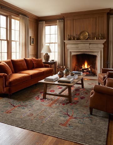 8' 2 x 11' 5 Hand Knotted Ariana Rug