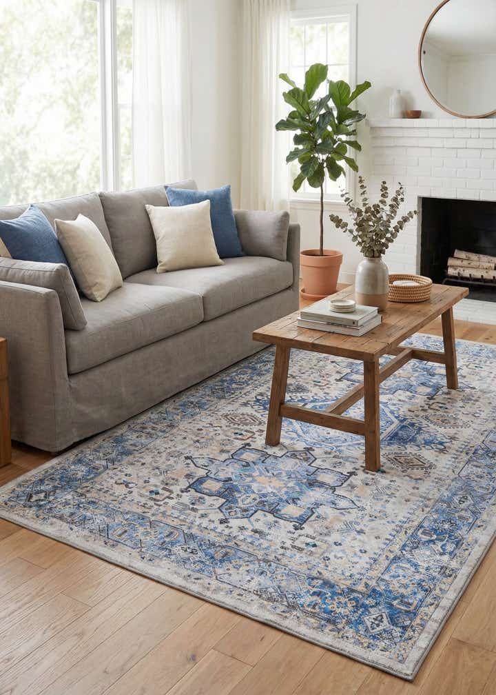 5' x 8' Washable Yara Rug