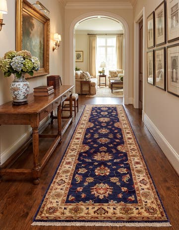 2' 9 x 10' 3 Hand Knotted Ariana Ziegler Runner Rug