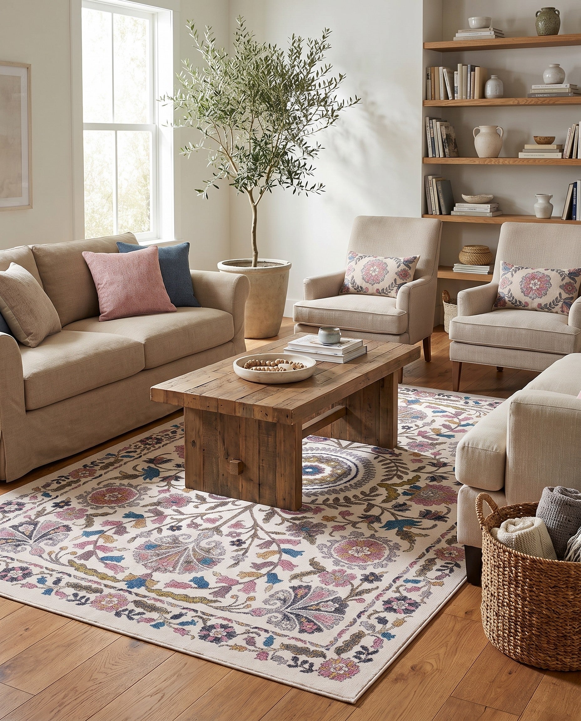 5' 4 x 7' 9 Blossom Rug