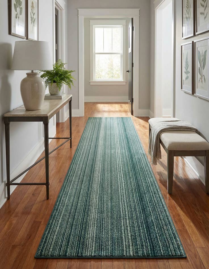 Detail image of 3' x 16' Gemstone Runner Rug