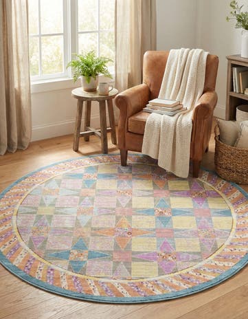 6' x 6' Alexis Round Rug