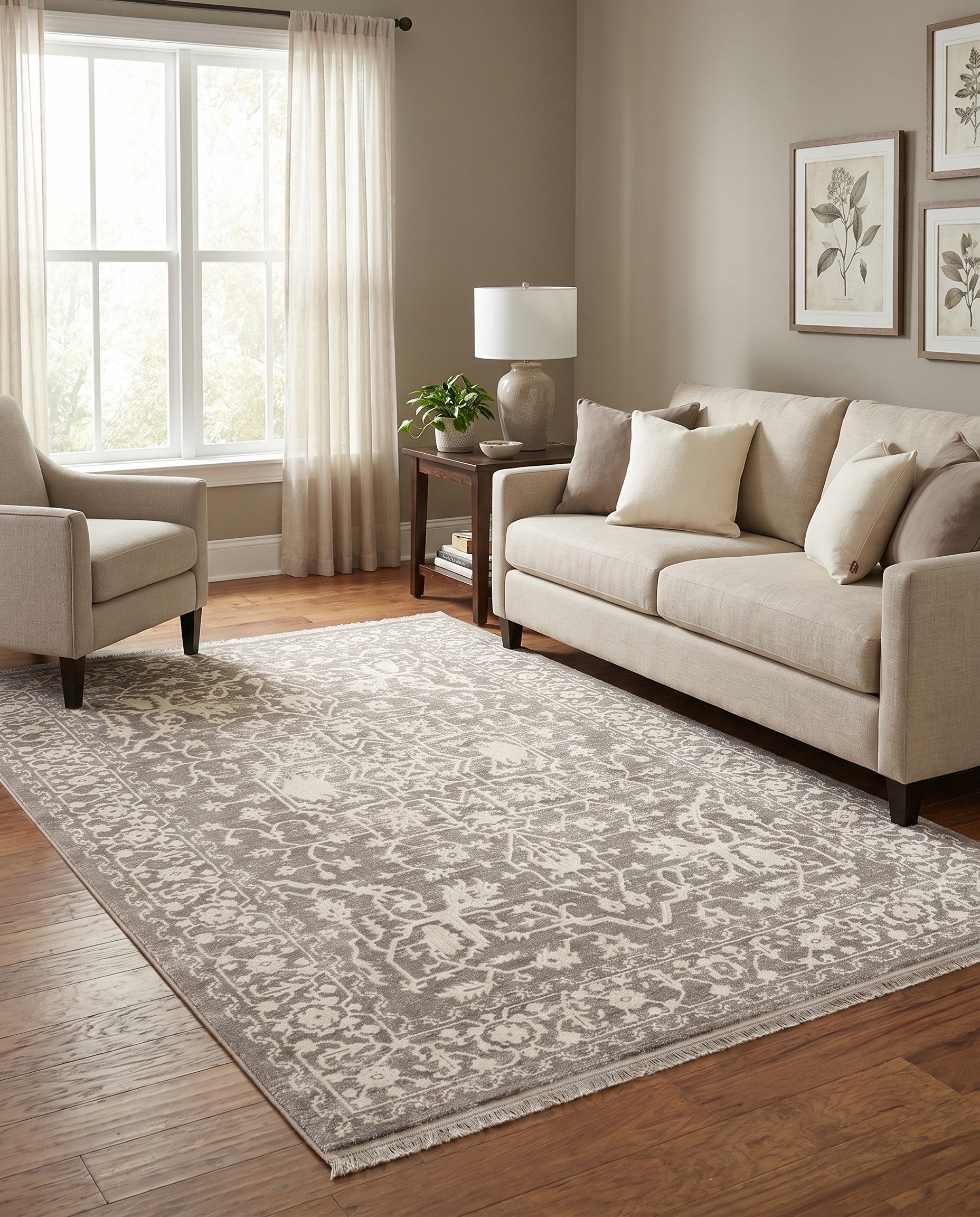 5' x 8' New Vintage Rug