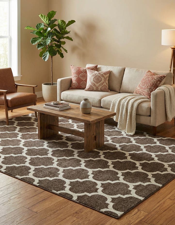 6' x 9' Lattice Rug