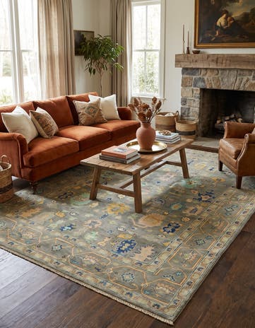 5' 8 x 7' 10 Hand Knotted Kazak Rug