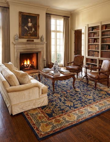 8' 3 x 10' 4 Hand Knotted Ziegler Rug