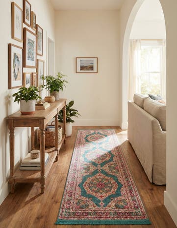 2' 7 x 12' Santiago Runner Rug