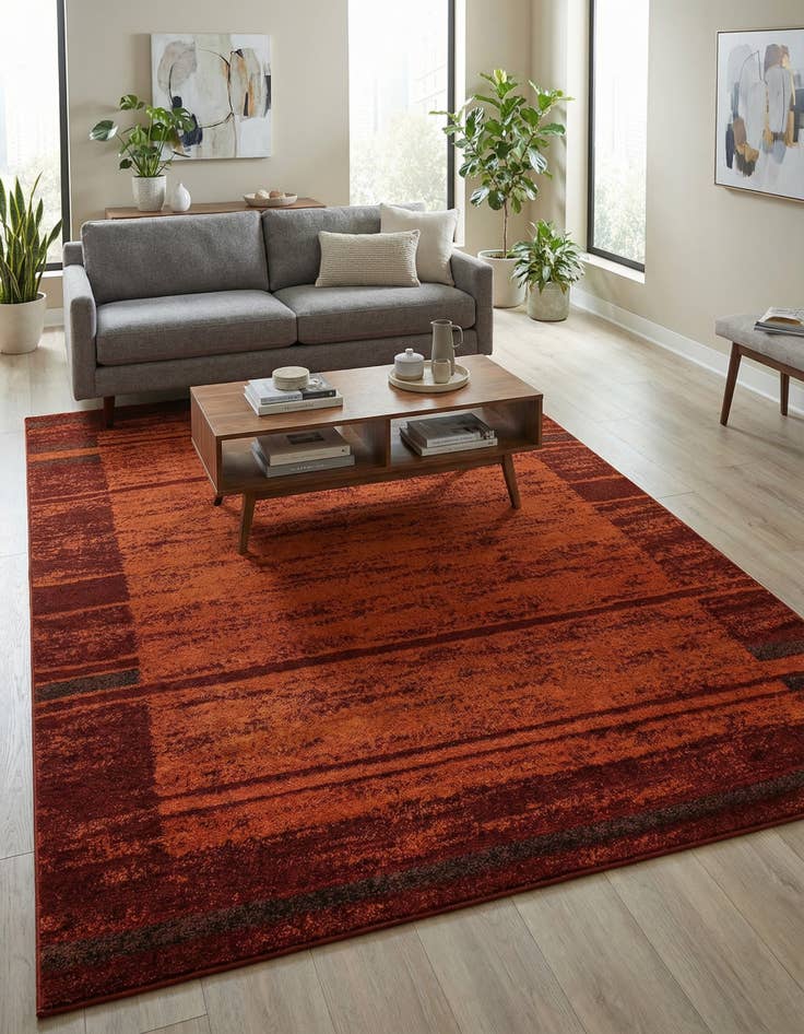 Detail image of 6' 1 x 9' Equinox Rug