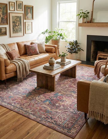 7' 10 x 10' Washable Nostalgia Rug