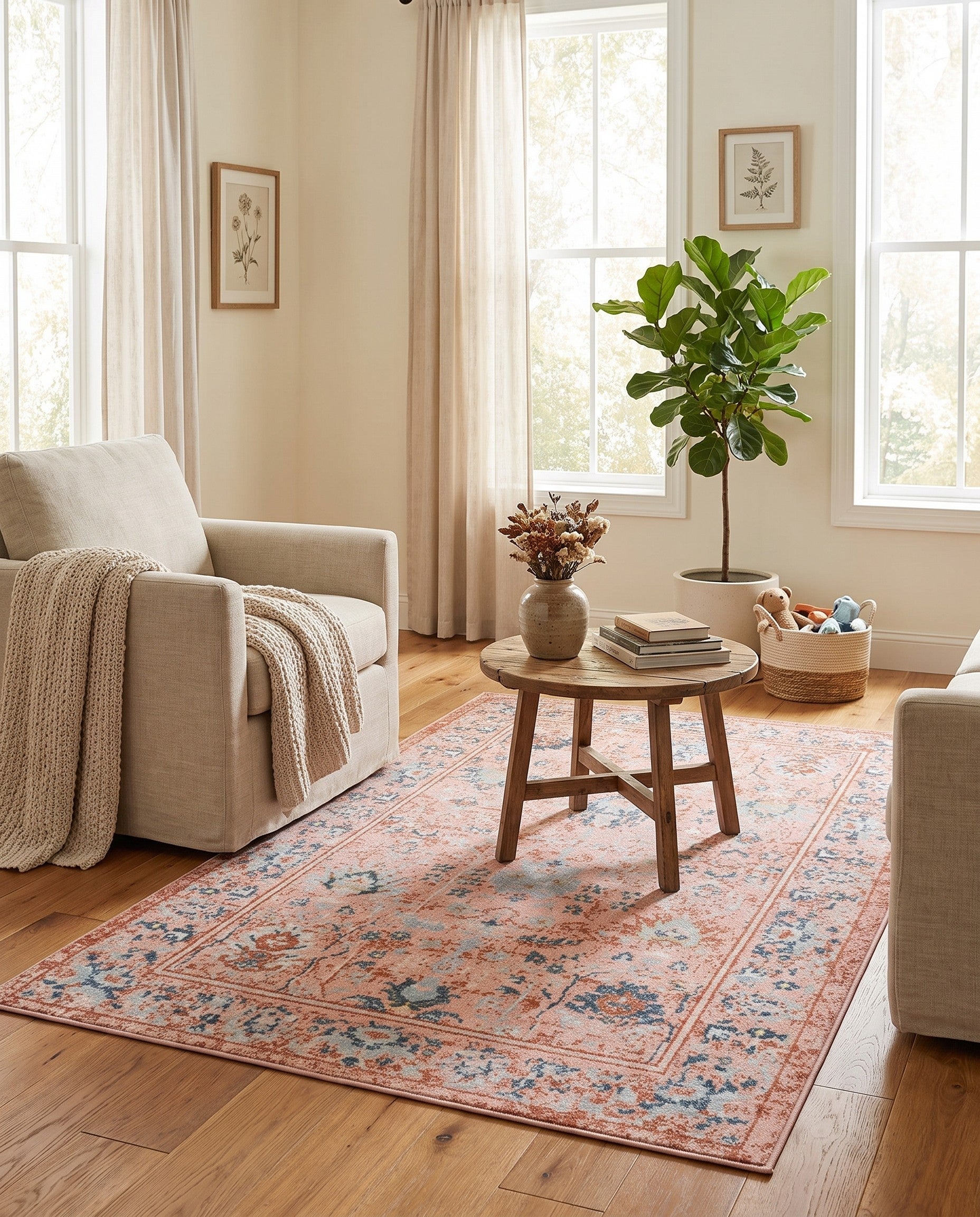 3' 3 x 5' 3 Kamala Washable Rug