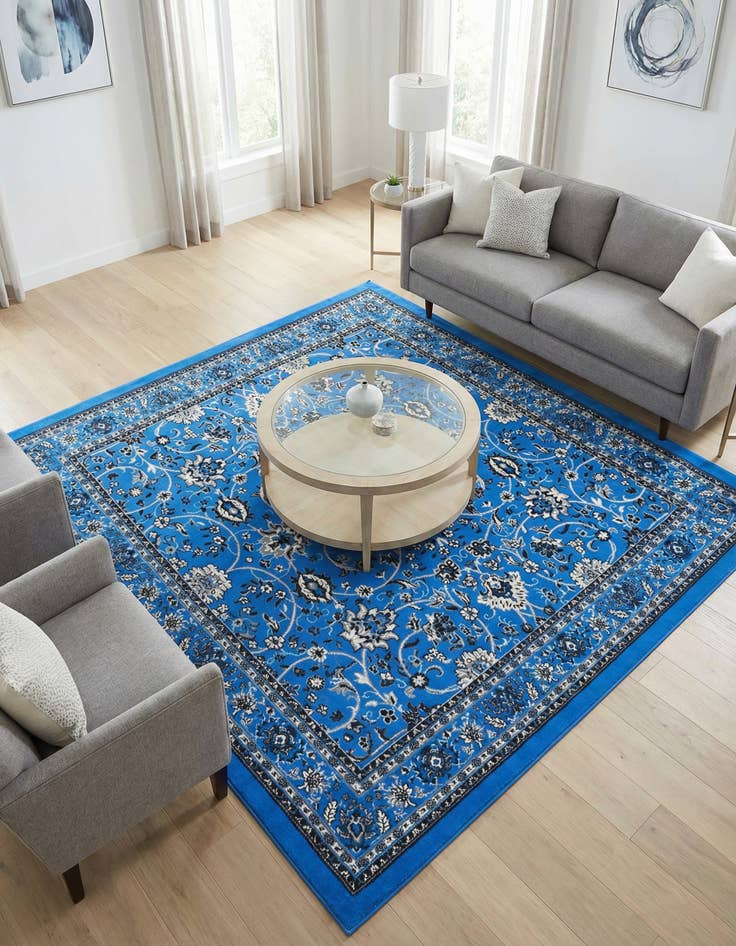 Detail image of 7' 10 x 7' 10 Yasmin Square Rug