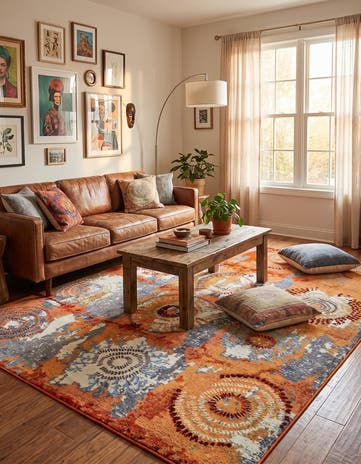 9' x 12' 2 Washable Hyacinth Rug
