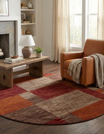 7' 10 x 7' 10 Equinox Round Rug