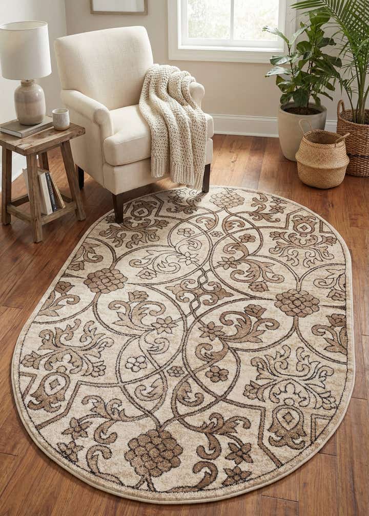 4' x 6' Himalaya Oval Rug