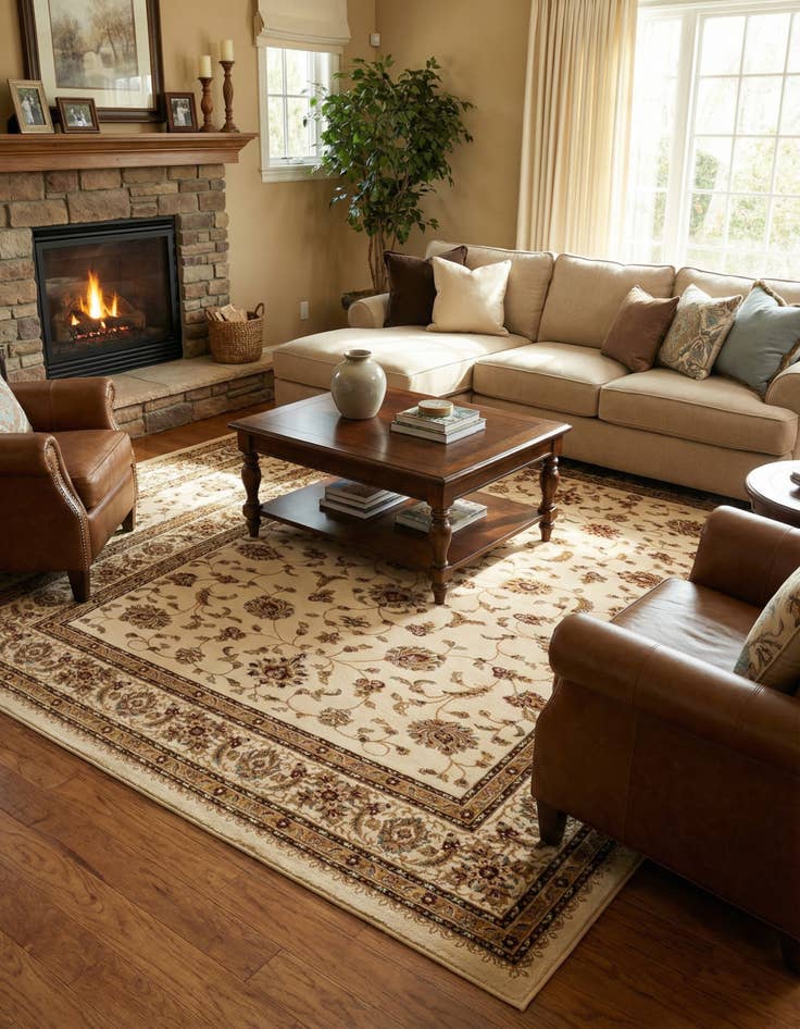 Detail image of 10' x 14' Classic Agra Rug