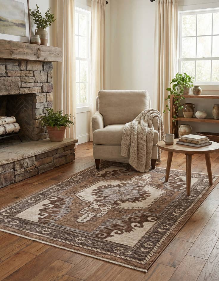 Detail image of 4' x 6' 3 Grand Tradition Rug