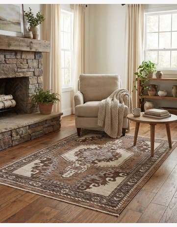Beige Grand Tradition Rug