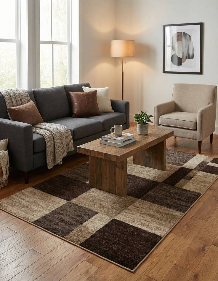 Detail image of 5' 3 x 8' Harvest Rug