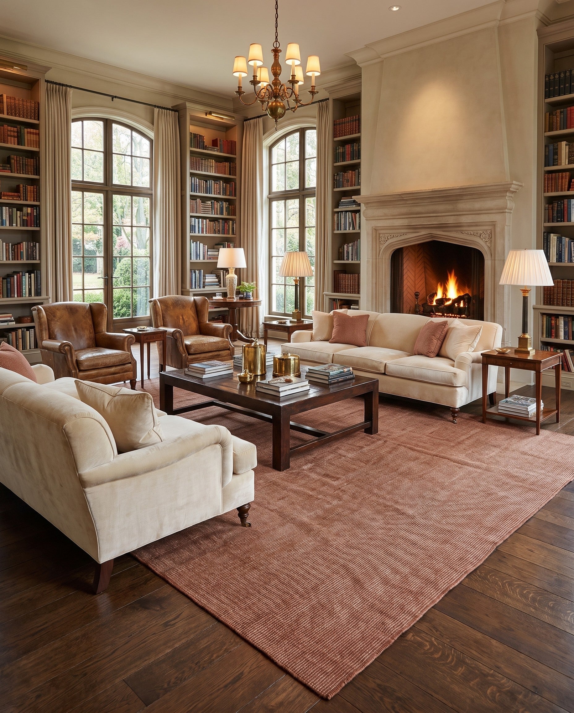 10' x 14' 1 Hand Woven Jill Zarin English Manor Rug