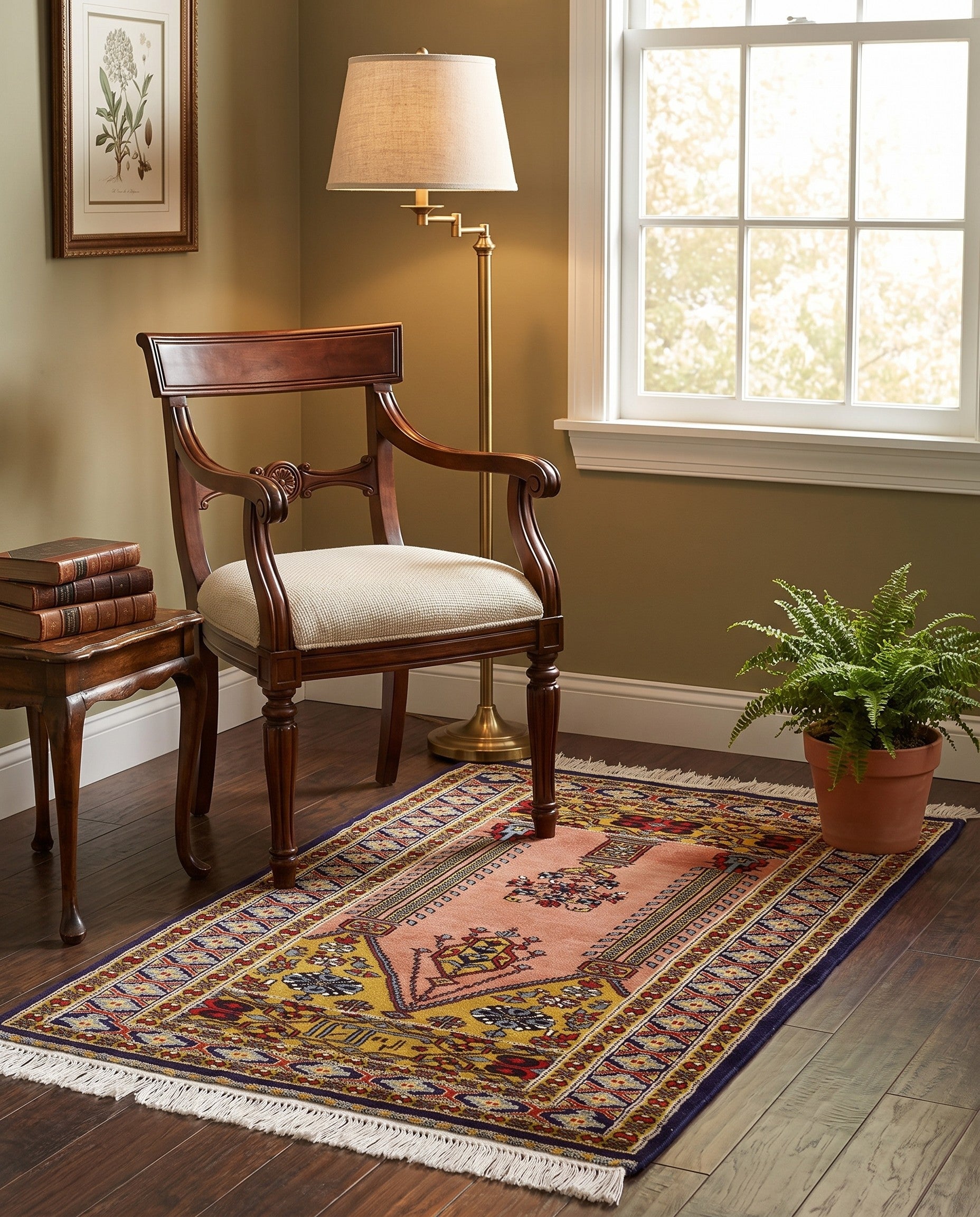 2' 8 x 4' 3 Bokhara Wool Rug