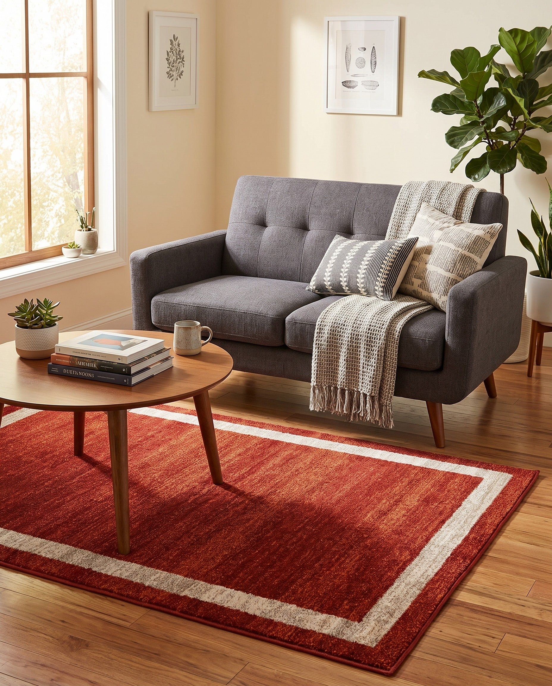 Terracotta Angelica Rug