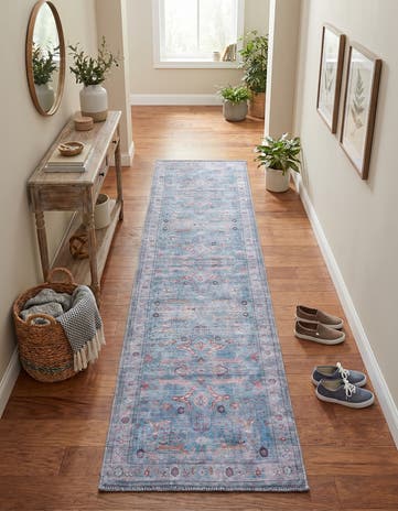 2' x 8' Washable Maahru Runner Rug